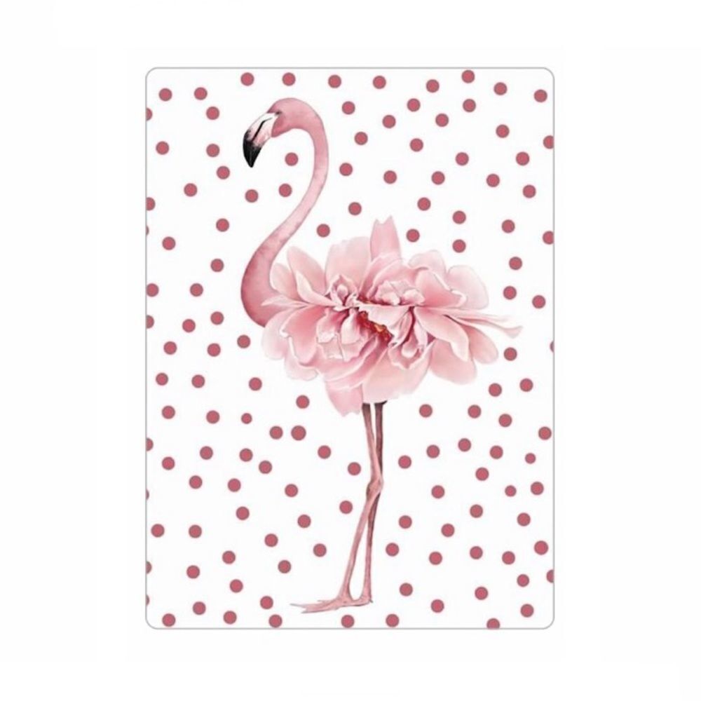 Flamingo 🦩 and Polka Dot Magnet